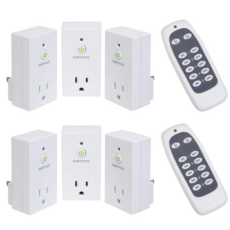 Programmable Wireless Remote Control 110v Ac Plug In Outlet Switch