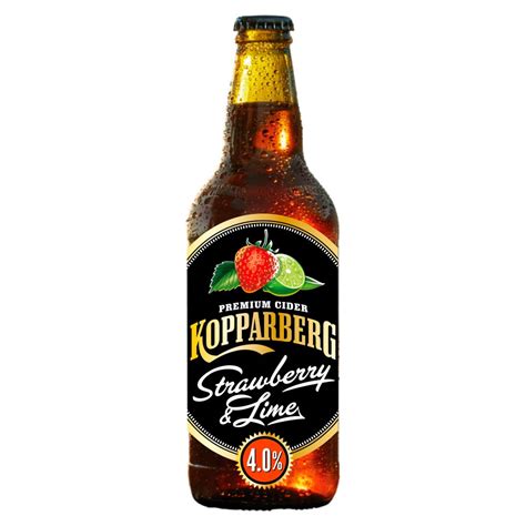 Kopparberg Premium Cider Strawberry And Lime 500ml Bestway Wholesale