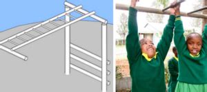 The three monkeys has two large bars on both floors and a heated, covered patio. Three sets of DIY monkey bars - Playground Ideas ...