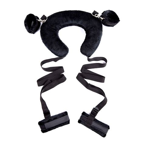 Sex Bondage Toys Neck Pillow Hands Tied Handcuffs Ankle Cuffs Sex Toy For Couple Bdsm Manacle