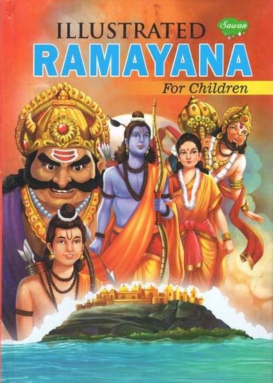 Illustrated Ramayana For Children Exotic India Art