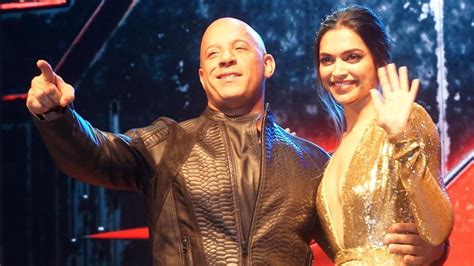 Vin Diesel Deepika Padukone At Xxx Promotion When Superstars Wowed Mumbai Hindustan Times