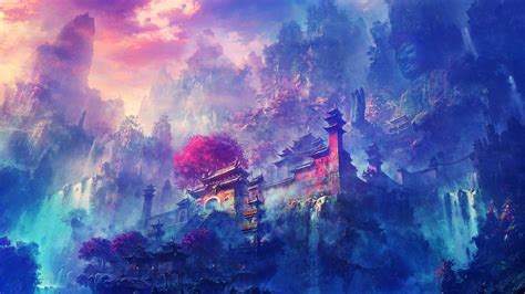 Big Anime Landscape Wallpapers Top Free Big Anime Landscape