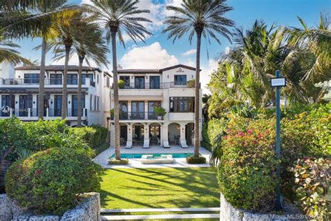 Home Of The Day A Gorgeous Oceanfront Estate In Miami Beach