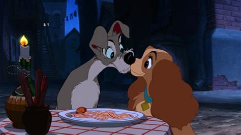 Walt Disney Tried To Remove The Famous Spaghetti Scene From Lady And The Tramp