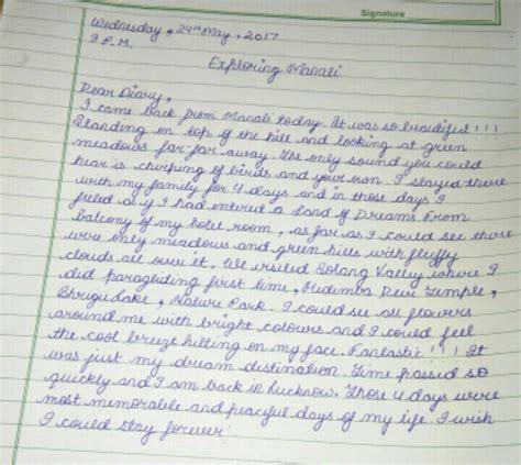 Diary Entry On Adventure Trip During Summer Holidays100 Words One