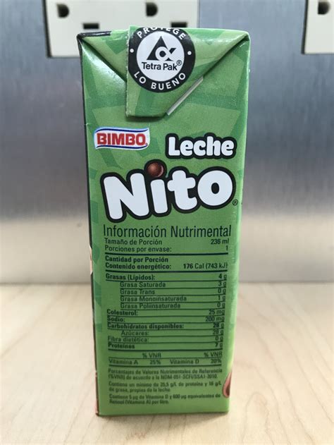 Bimbo Leche Nito Chocolate — Chocolate Milk Reviews