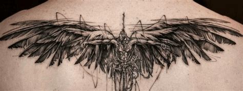 Strength And Power 55 Fallen Angel Tattoos To Lift Your Spirits — Inkmatch