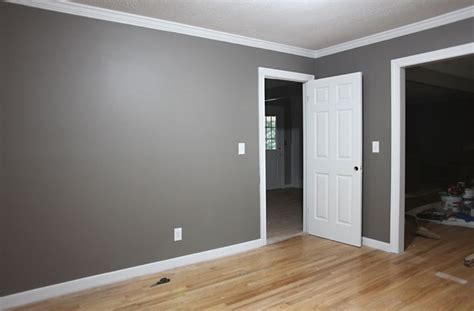 7th House On The Left Grey Walls White Trim Grey Walls Remodel Bedroom
