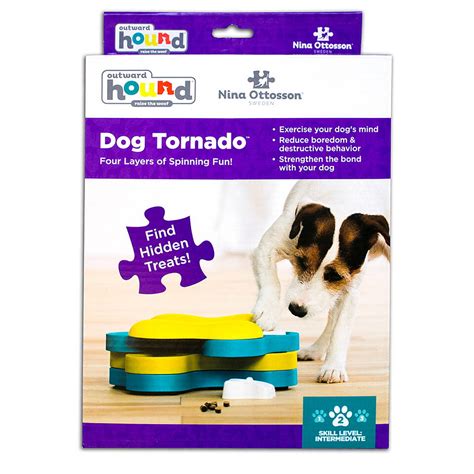 Dog Tornado Nina Ottosson Treat Puzzle Games For Dogs And Cats