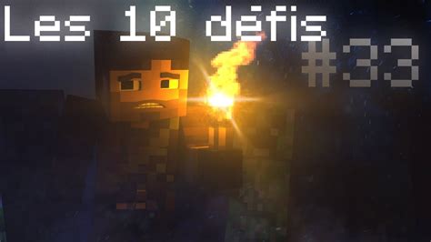 10 Défis Minecraft 33 Peur Bleue De Creeper O Youtube