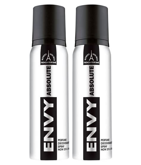 Envy Absolute Pack Of 2 Men Deodorant Spray 240 Ml Buy Envy Absolute