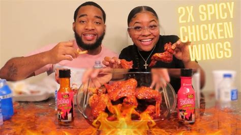 2x Spicy Chicken Wings Mukbang Real Talk Youtube