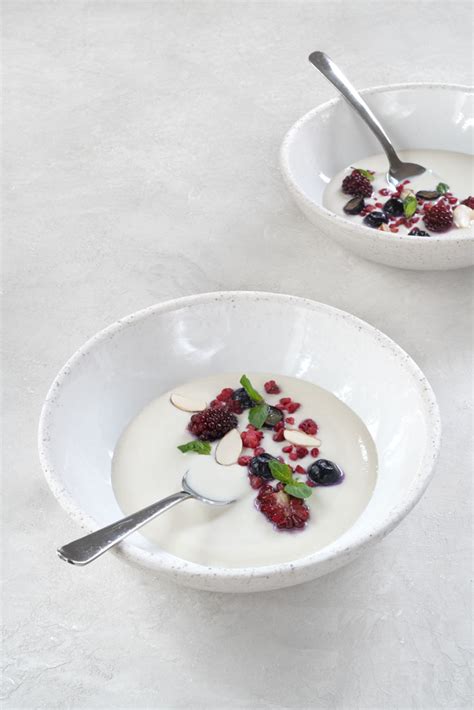 Almond Milk Yogurt Homemade Yogurt Recipe Nutrition Refined