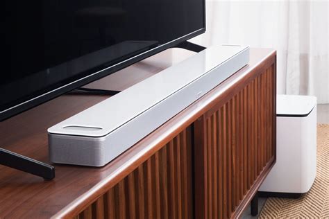 Bose Smart Soundbar White Powered Sound Bar With Dolby Atmos