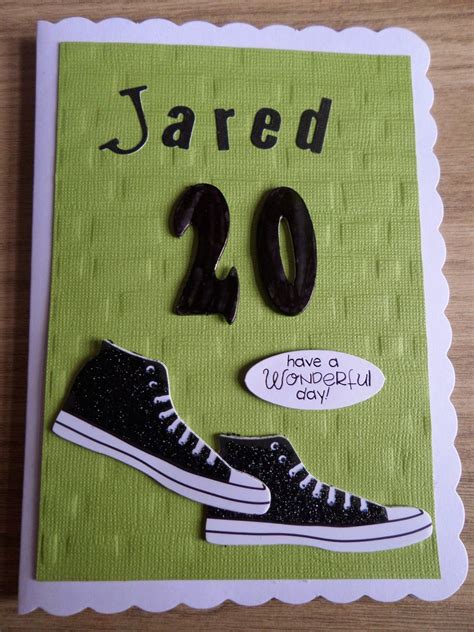 Ideas, birthday wishes, birthday inspiration, happy birthday quotes. Alizabethy - Card Making Addict!: My Sons 20th Birthday Card
