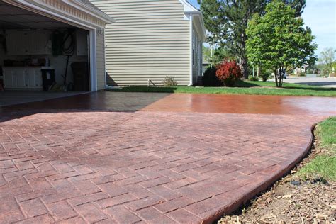 Stamped Concrete Patterns And Colors Gallery Cesars Concrete