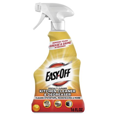 Easy Off Specialty Kitchen Degreaser Cleaner 16oz