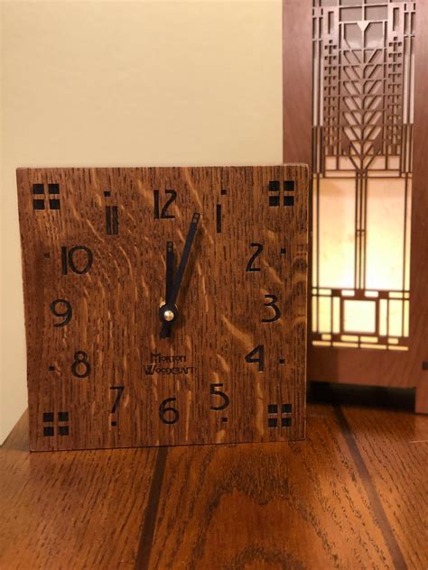 Craftsman Wall Clock | Etsy