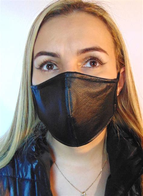 Dominant Face Mask Sexy Face Mask Leather Submissive Etsy