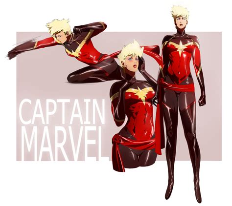 Captain Marvel Commission By Chubeto On Deviantart