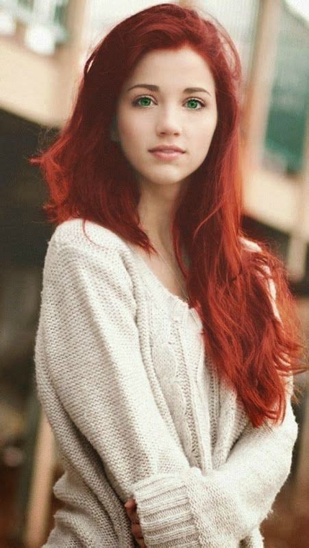 Emily Rudd With Red Hair And Green Eyes Created By Demiwitch Of