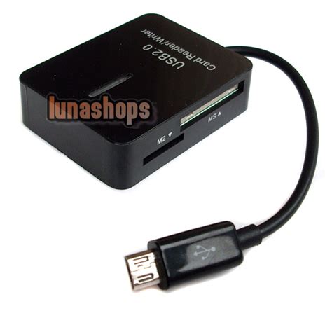 Usd400 5 In 1 Micro Usb Otg Mobile Card Reader For Samsung I9100