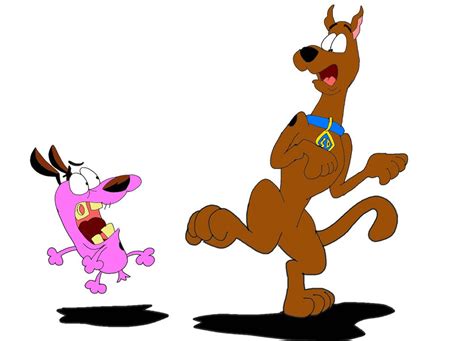 Scooby Doo Meets Courage The Cowardly Dog By Sammyd Productions On