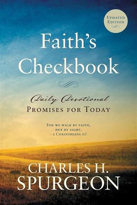 Faiths Checkbook Daily Devotional Promises For Today By Charles H
