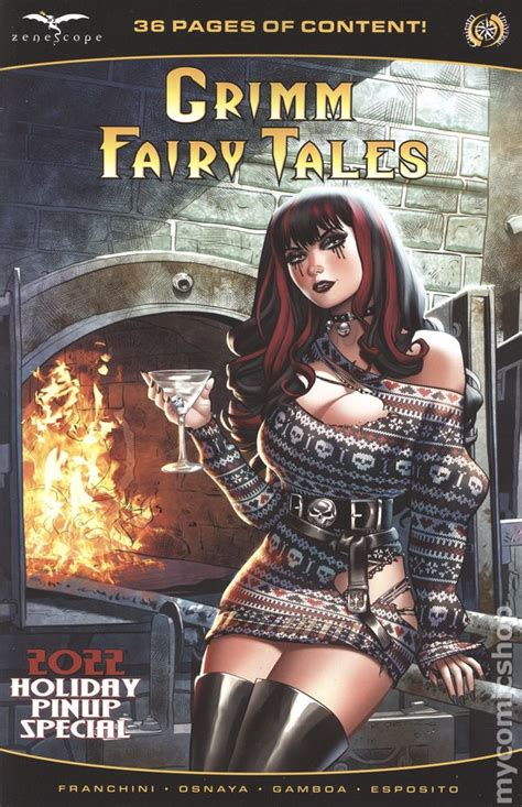 Grimm Fairy Tales Holiday Pinup Special 2020 Zenescope Comic Books