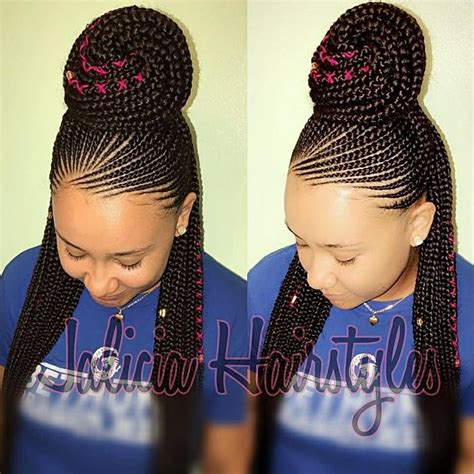 For this week, we'll be presenting to you latest braids hairstyles for the week, these braids designs will help you to look beautiful and stunning in any event you find yourself. Ghana Braids Styles 2020 | Braided cornrow hairstyles ...