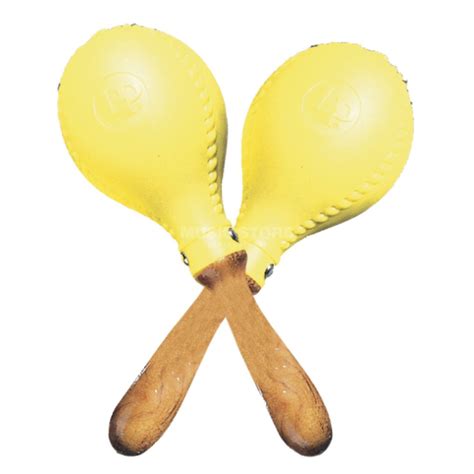 Latin Percussion Lp281 Professional Maracas Yellow Dv247