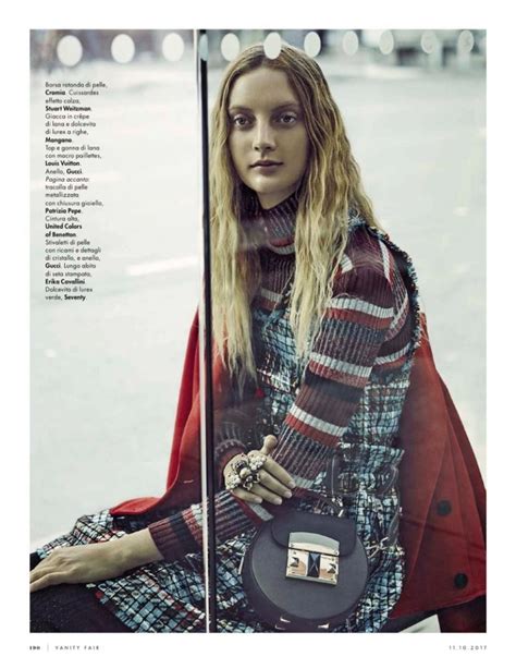Codie Young Wears Chic City Styles In Vanity Fair Italy Fashion Gone
