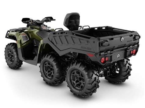 New 2022 Can Am Outlander Max 6x6 Xt 1000 Boreal Green Atvs In Rapid