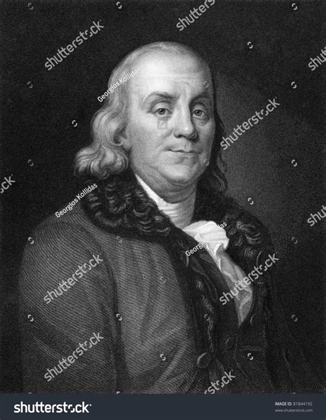 Benjamin Franklin 1706 1790 Engraved By Jthomson And Published In