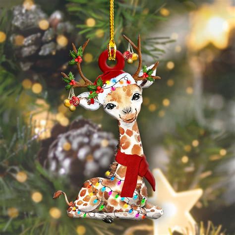 Giraffe Christmas Light Shape Ornament Dkhdtn041220 Keezeek