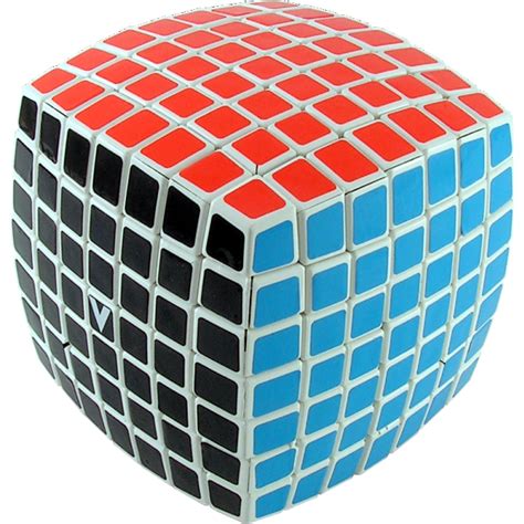 V Cube 7 7x7x7 White Rubiks Cube And Others Puzzle Master Inc
