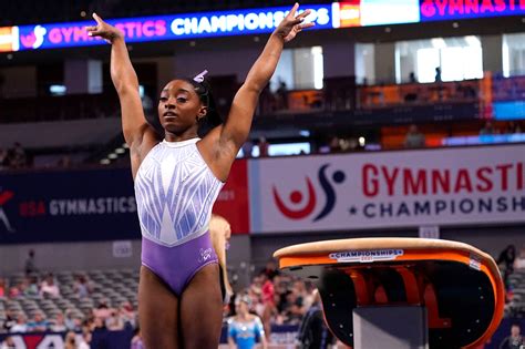 Simone Biles Wins 2021 Us Gymnastics Championships