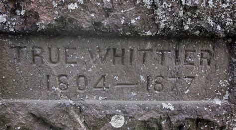 True Whittier 1804 1877 Mémorial Find A Grave