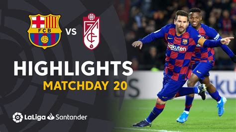 Granada's win boosts their hopes of reaching the europa league places. Barcelona Vs Granada 1-0 Goals and Full Highlights - 2020