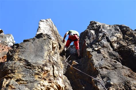 Fotos Gratis Rock Para Caminar Montaña Cuerda Aventuras