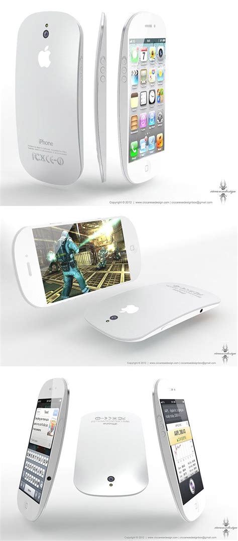Gorgeous Iphone 5 Concept Looks Insanely Great Pics Iphone Iphone