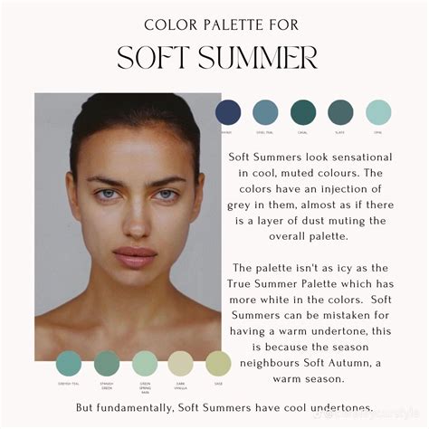 Soft Summer Color Palette 2024