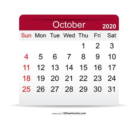 Calendario Octubre 2020 Ai Eps Uidownload