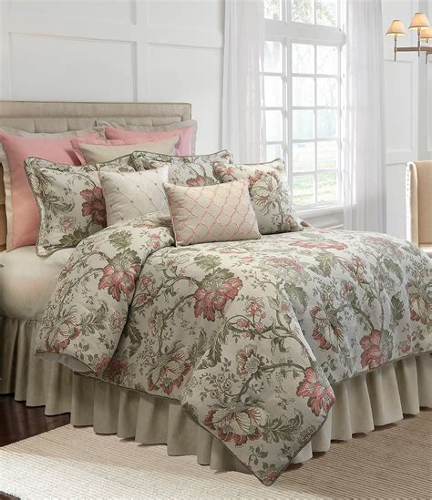 Veratex Rosario Floral Jacquard Comforter Set Dillards