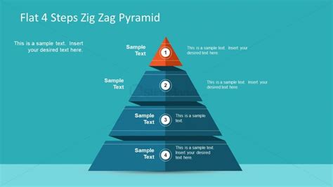 Zigzag Pyramid Powerpoint Diagram Slidemodel My Xxx Hot Girl