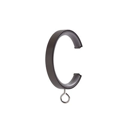 Curtain rings might be called also as curtain clips, so you can search the name accordingly. Bypass C-Ring for 1 3/8" Curtain Rod~8 Pack