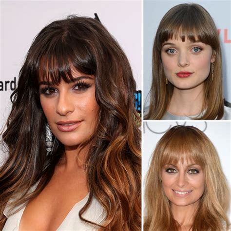 makeup to make your bangs stand out popsugar beauty