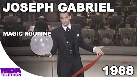 Joseph Gabriel Magic Routine Mda Telethon Youtube