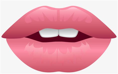 Cartoon Lips Teeth Realistic Lips Drawing Transparent PNG 400x400